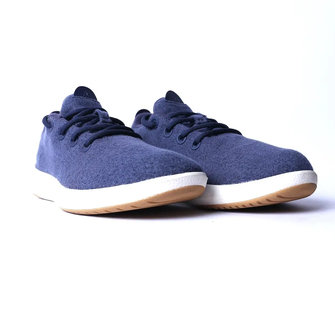 Allbirds Wool Runners Mizzles - Limited Edition: Hazy Indigo (Natural White Sole) Ex 3