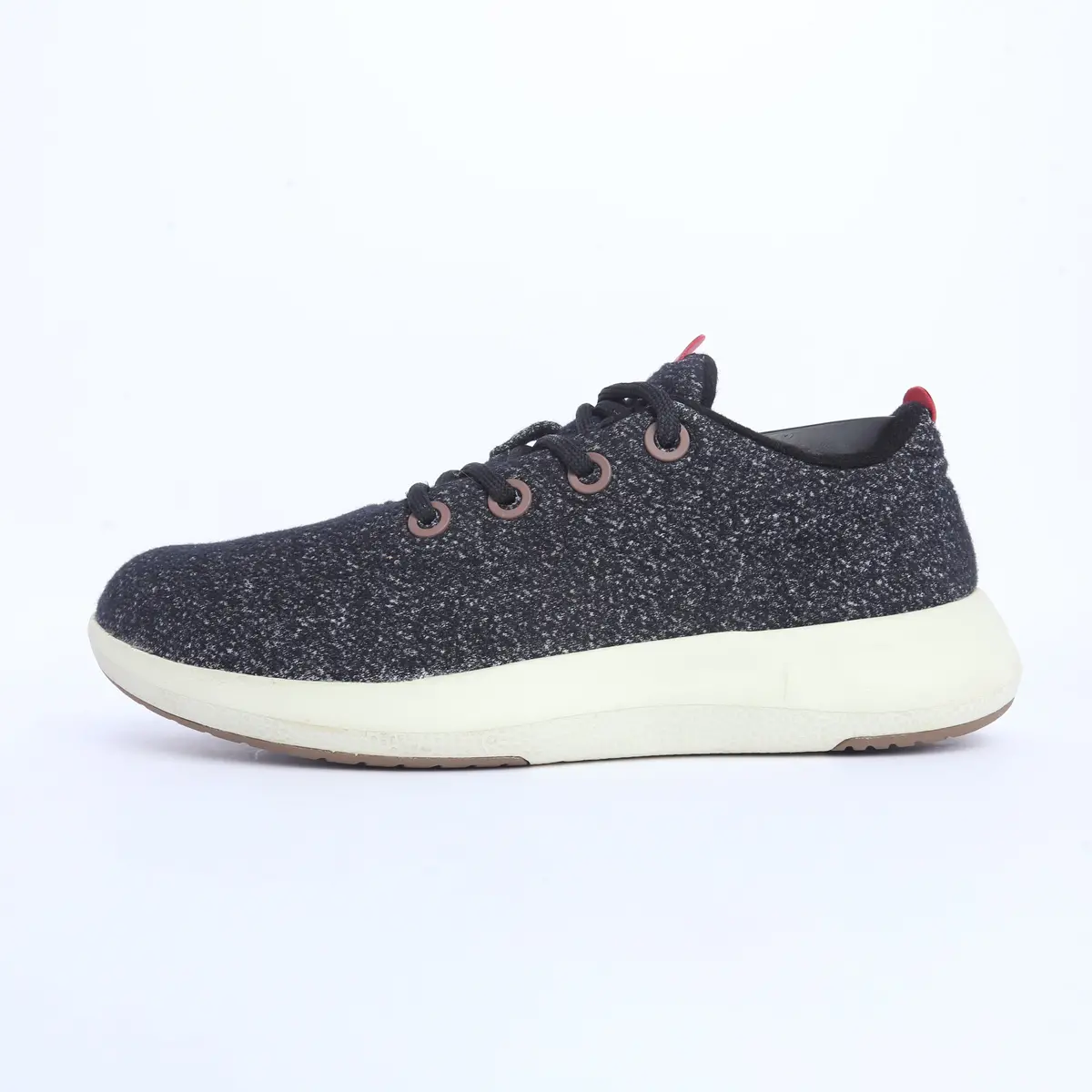 Allbirds - Wool Runner Mizzle - Limited Edition: Dark Grey/Bloom Red (Arid Beige Sole) Ex 1