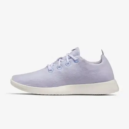 Allbirds Wool Runners - Limited Edition : Light Purple (White Sole) Ex 1