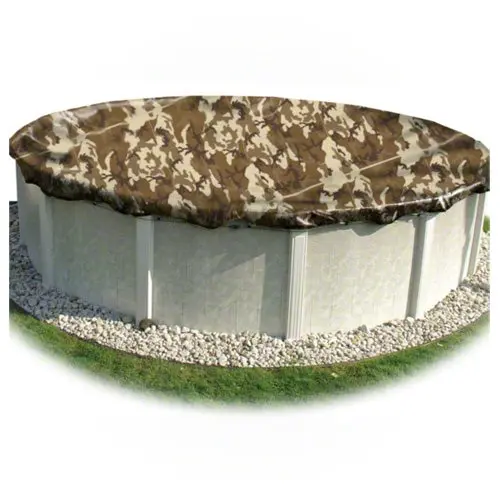Yard Guard Camo Guard Winter Cover - 16' X 26' Oval 1