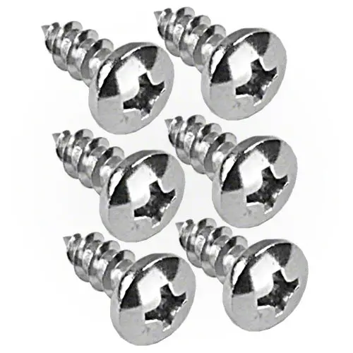 Hayward Upper Body Screws Axv065p - Six Pack 1