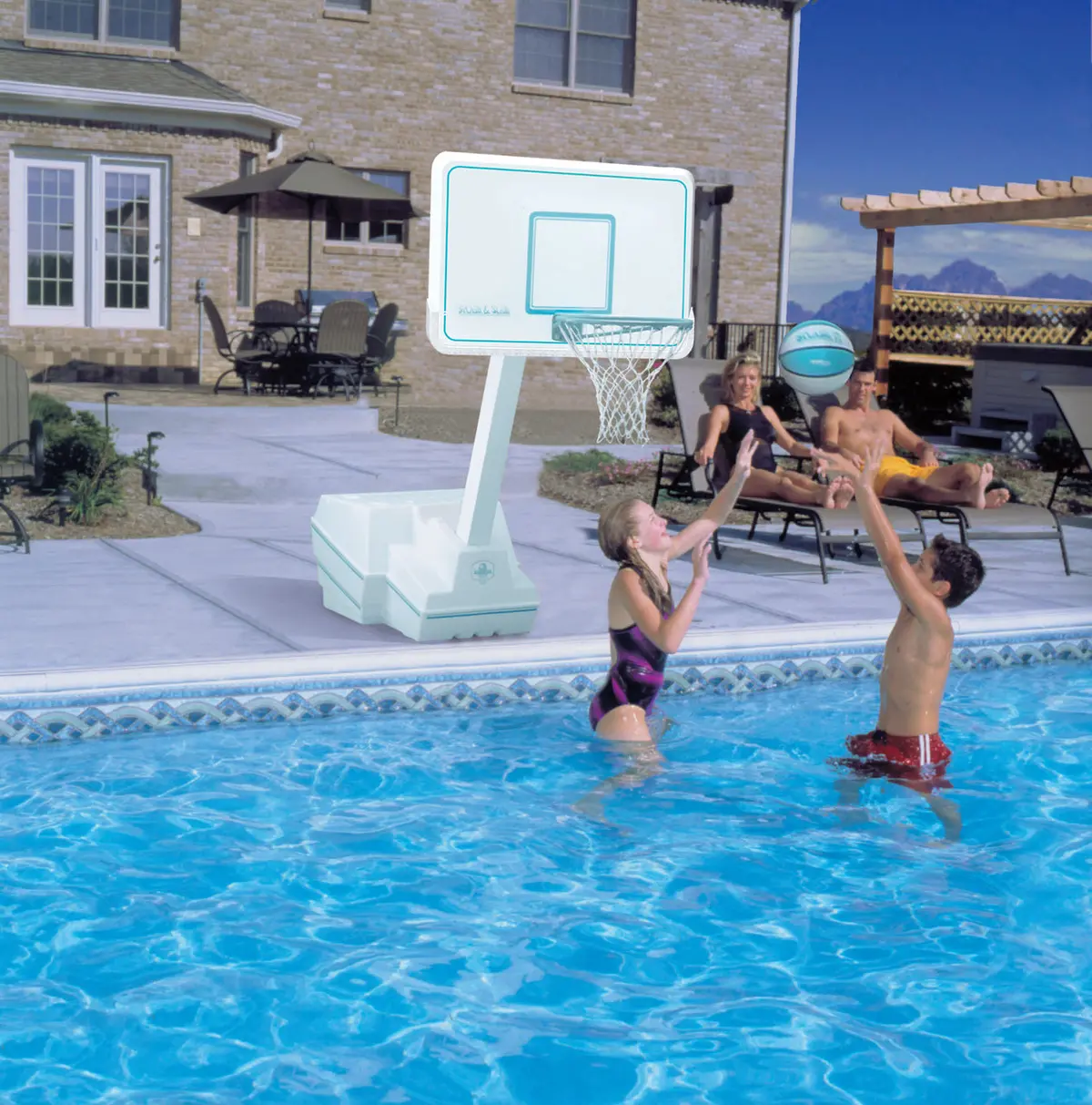 Dunn Rite Splash And Jam Basketball Set 1