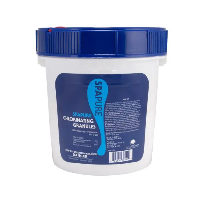 Spa Pure Granular Chlorine 4 Lbs 1