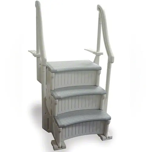 Confer Plastics 3-Step Ig Confer Curve Stairs - Ccx-Ig 1