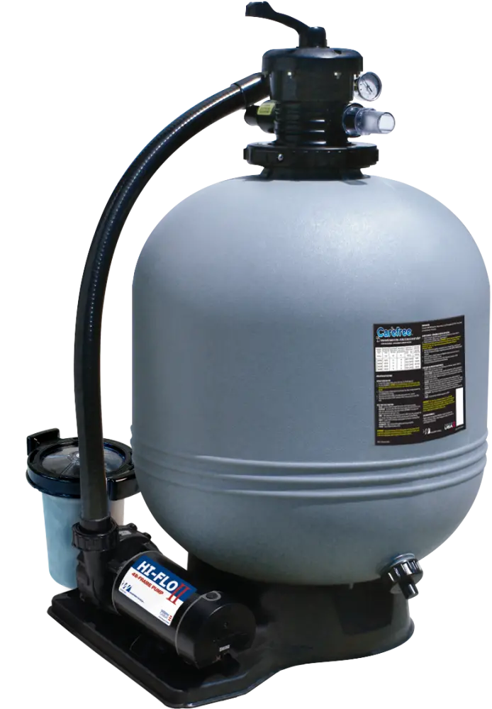 Waterway Carefree Pump And Filter System 522-5337-3S 1