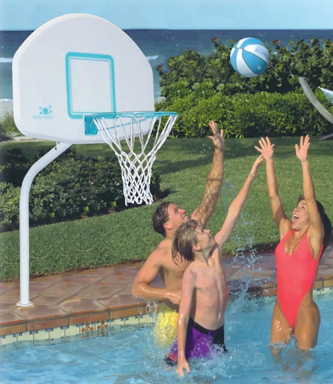 Dunn Rite Deck Shoot Stainless Basketball Set 1