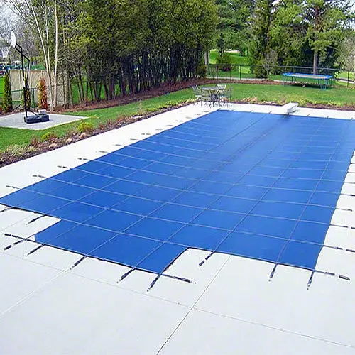 Yard Guard Deck-Lock Mesh Safety Cover - 12' X 24' - Blue 1