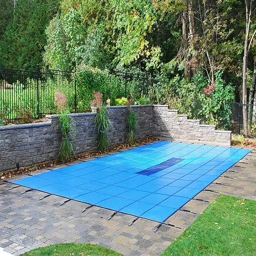 Yard Guard Aquamaster Safety Cover  - 18' X 36' - Blue 1