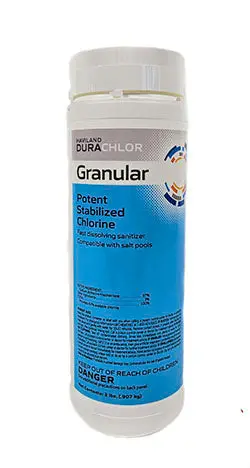 Durachlor 62 Granular Chlorine - 2 Pounds 1