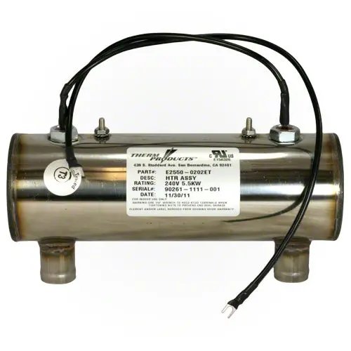 Hurricane/Leisure Bay 5.5Kw Heater Assembly - E2550-0202Et 1