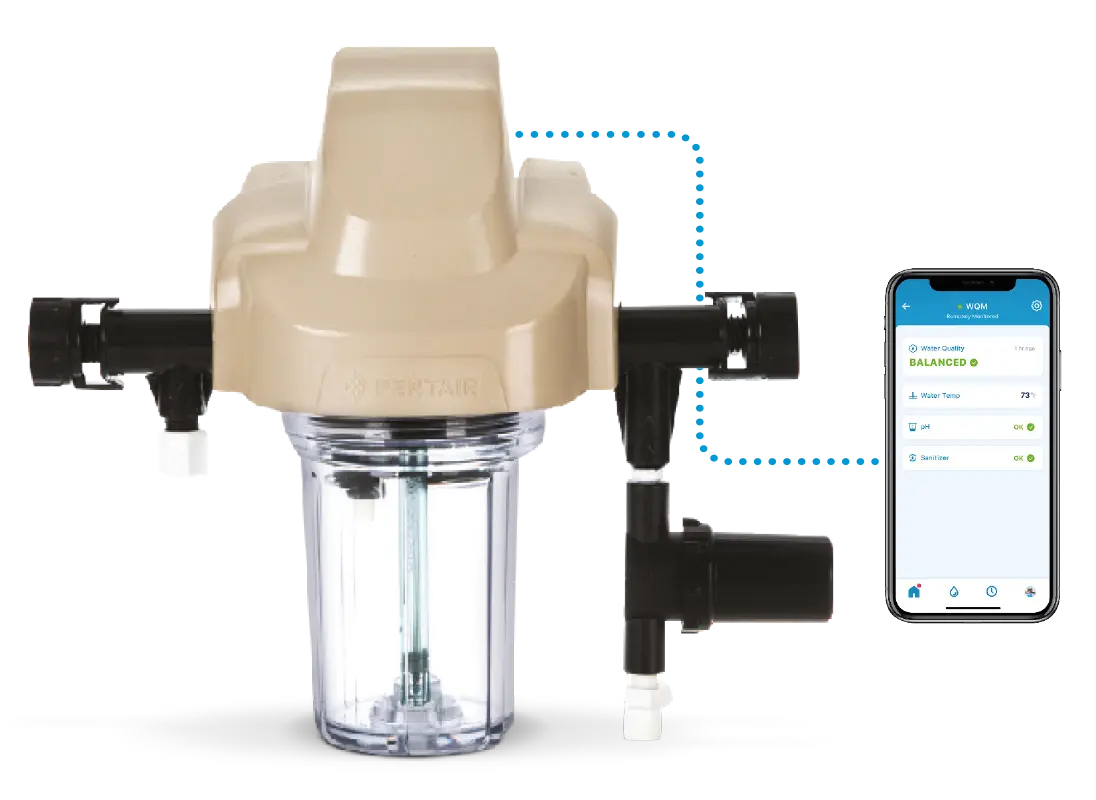 Pentair Chemcheck Water Quality Monitoring System Control Unit Ec-523402 1