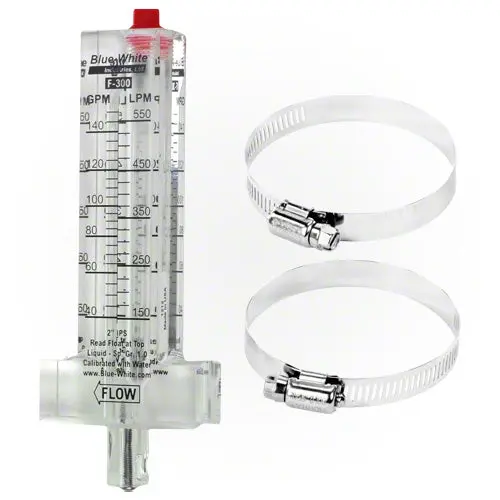 Blue-White Flow Meter F-30200P - 2" Pipe 1