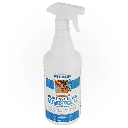 Filbur Pure 'N Clean Filter Cleaner - 32 Ounce Bottle 1