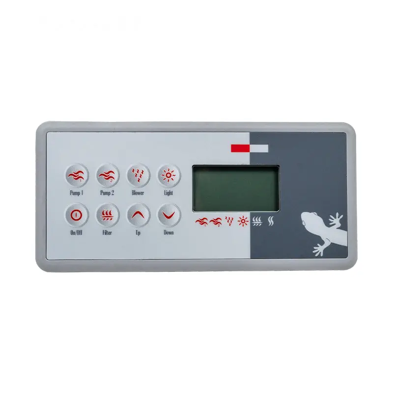 Gecko Topside Control Panel With Overlay 0200-007194 1