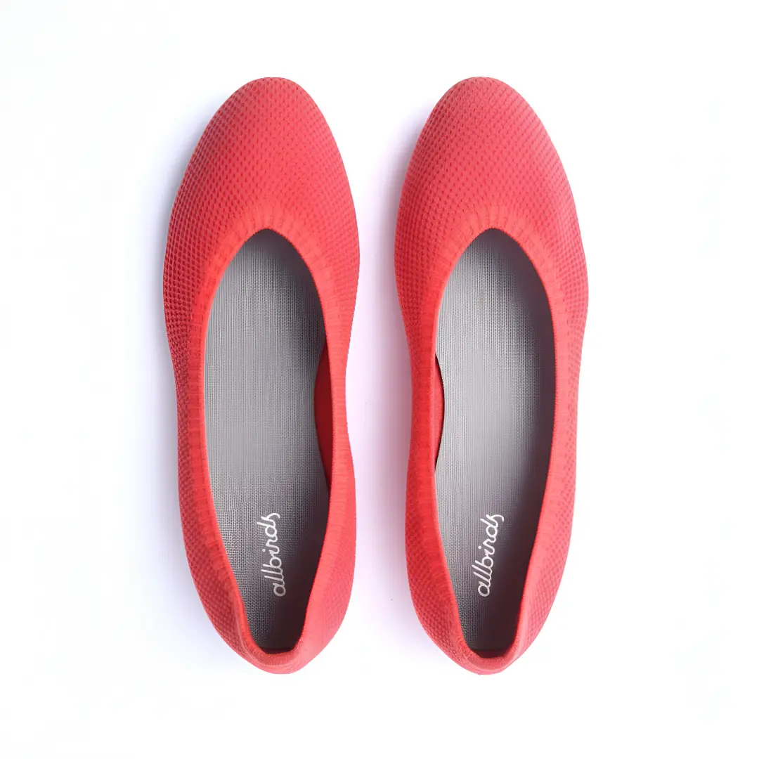 Allbirds Women's Tree Breezer Point - Limited Edition: Red ( Red Sole ) 3