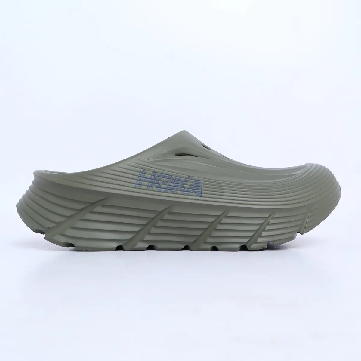 Hoka - Men's Slides Iii - Olive Green 1