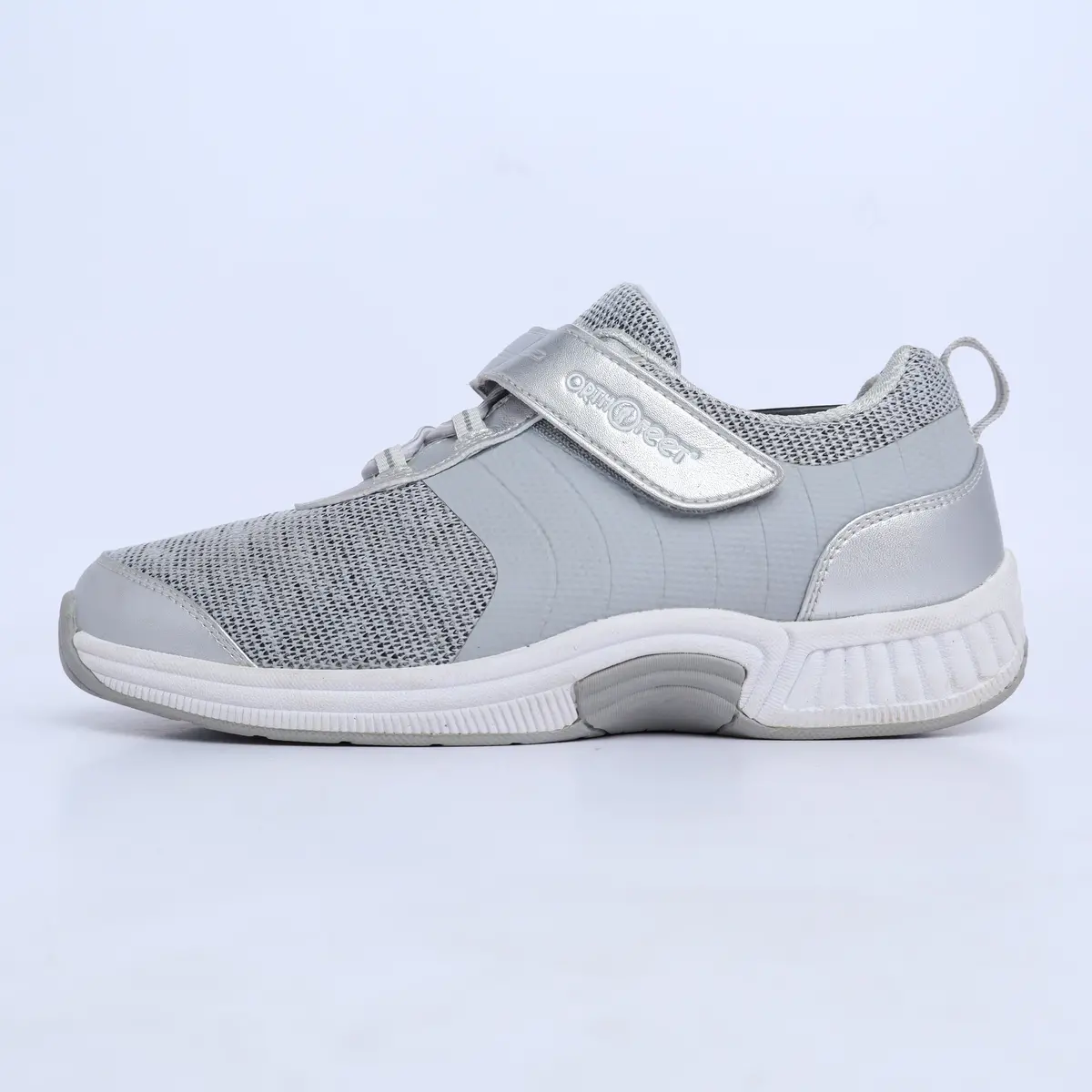 Orthofeet Women Joelle Stretch Knit - Grey - Ex 1