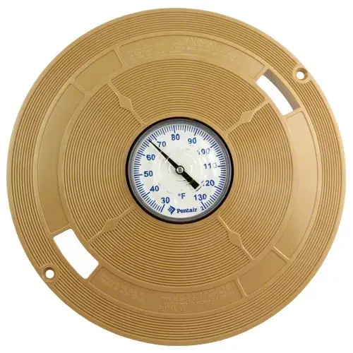 Pentair Skimmer Lid With Thermometer L1b - Almond 1
