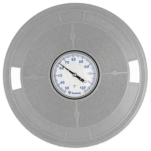 Pentair Skimmer Lid With Thermometer L4g - Grey 1