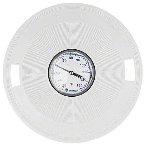 Pentair Skimmer Lid With Thermometer L4w - White 1