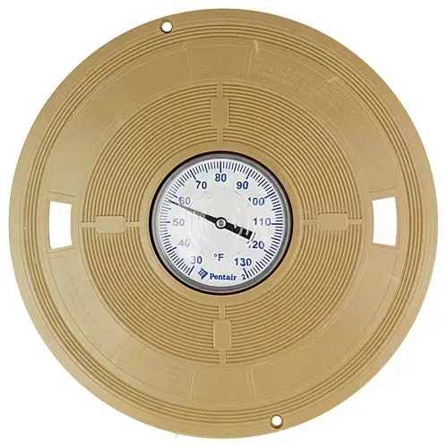 Pentair Bermuda Skimmer Lid With Thermometer L6b - Almond 1