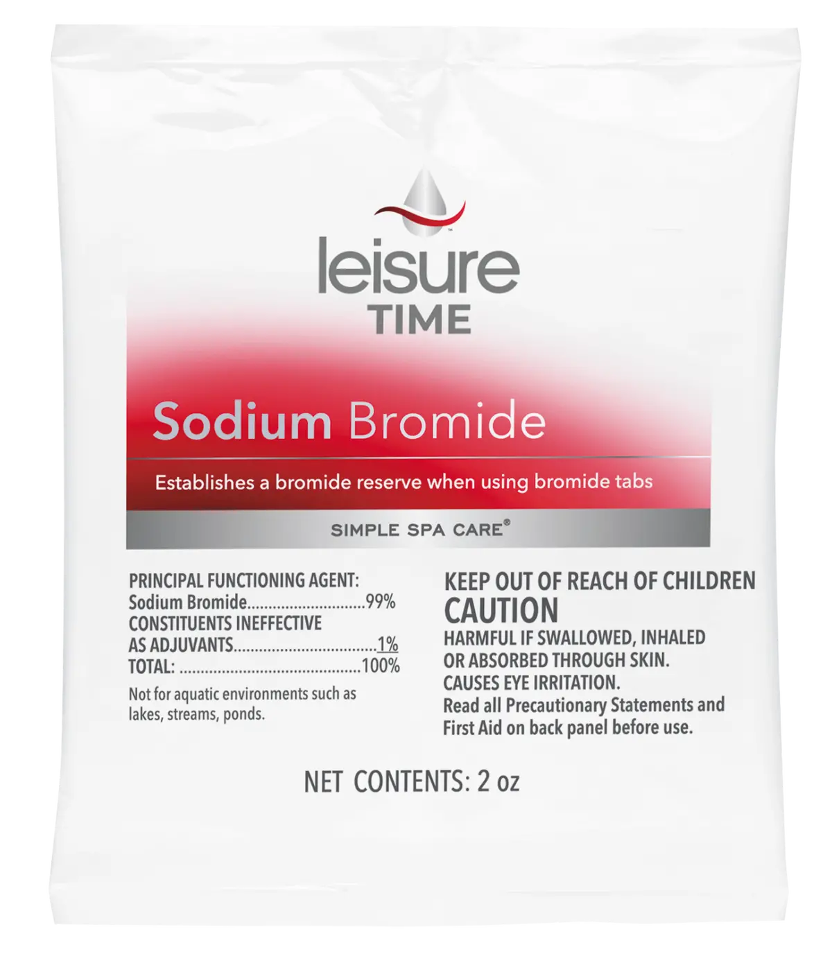 Leisure Time Sodium Bromide - (6) 2 Oz Packets 1