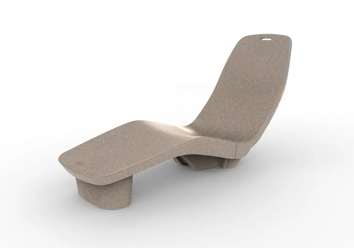 Tenjam Laylo Lounger - Desert Sandstone 1