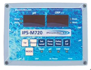 Ips M720l Automated Ph And Dual Orp Controller - Large Mounting Board 1