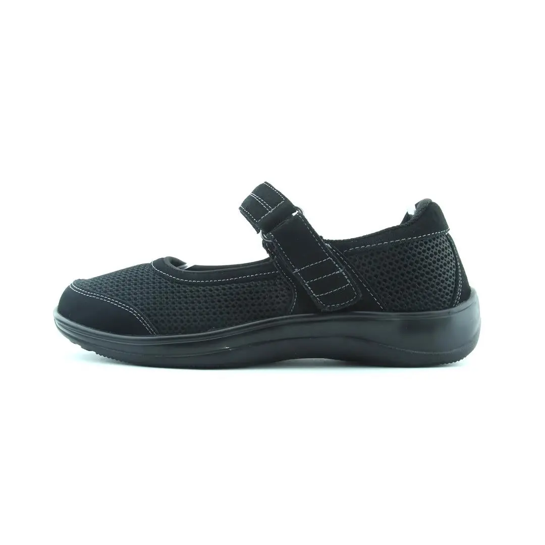 Orthofeet Women - Chattanooga - Black Ex 1