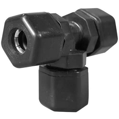 Parker Tee Compression Fitting - 3/8" Tubing 1