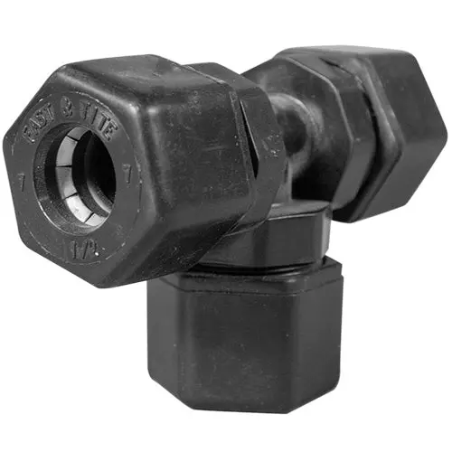 Parker Tee Compression Fitting - 1/2" Tubing 1