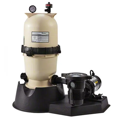 Pentair 1 Hp Pump And Clean And Clear 100 Filter System Complete 1