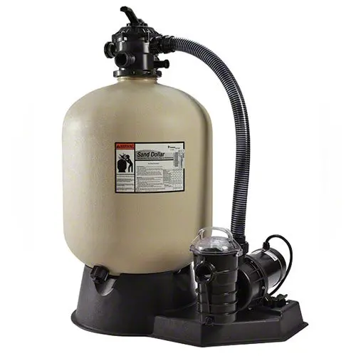 Pentair 1 Hp Pump And 22" Sand Dollar Filter System Complete 1