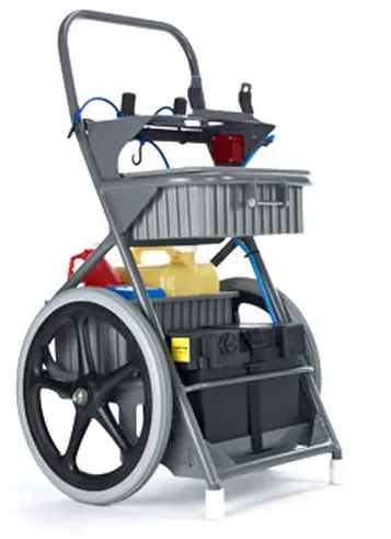 Powervac On-Site Service Cart 038-B-D 1