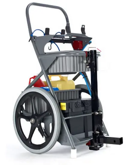 Powervac Mobile Large Service Cart 038-D 1