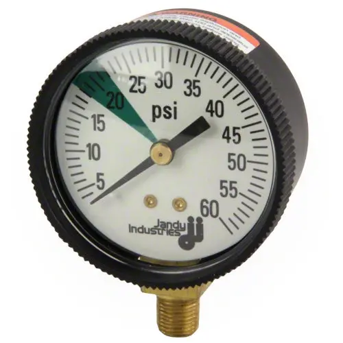 Jandy Energy Filter Pressure Gauge R0377700 1