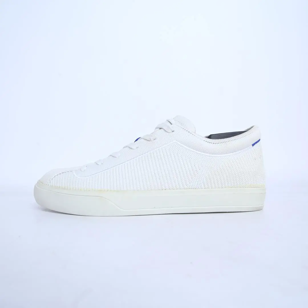 Rothy  - Women Lace Up Sneakers - White Ex 1