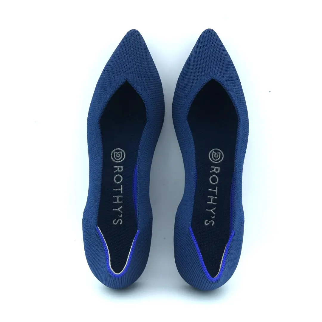 Rothy - Women - The Point - Deep Ocean Blue 2