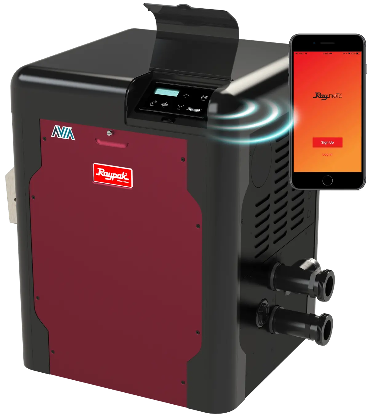Raypak Avia Hd 264,000 Btu Heater 018044 2