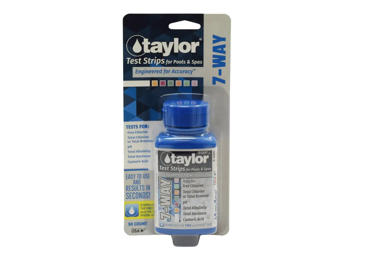 Taylor Pool And Spa Test Strips 1