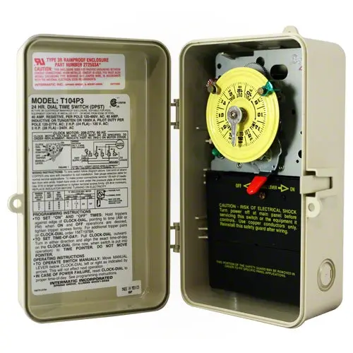 Intermatic Mechanical Timer T104p3 1