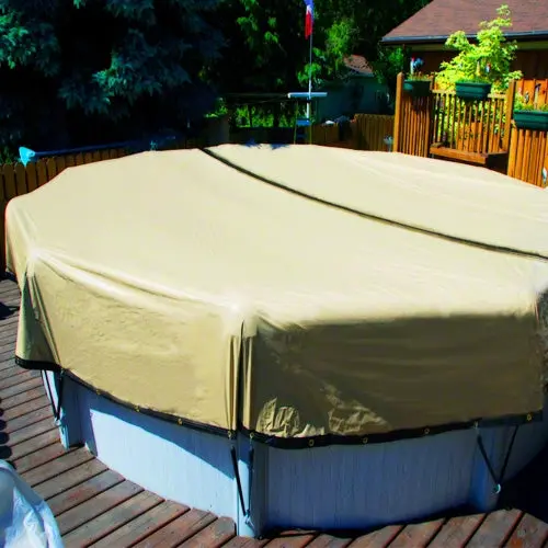 Yard Guard Ultimate Winter Cover 16' X 26' Oval 1