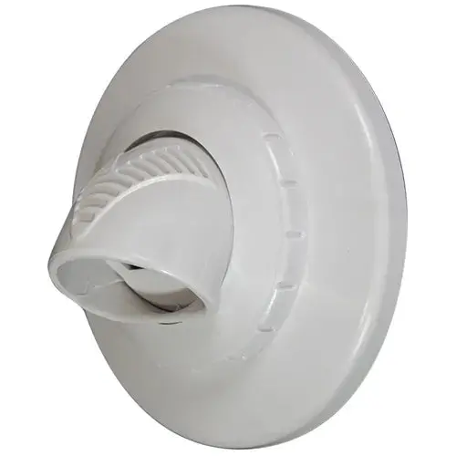 Infusion Threaded Inlet V-Fitting With Flange 1