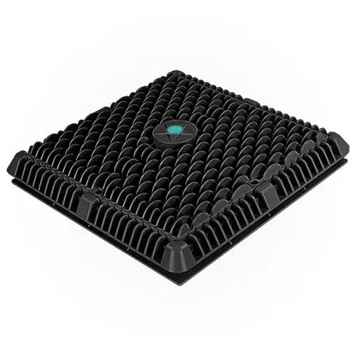 Aquastar 12" Wave Suction Outlet Cover - Black 1