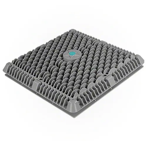 Aquastar 12" Wave Suction Outlet Cover - Dark Gray 1