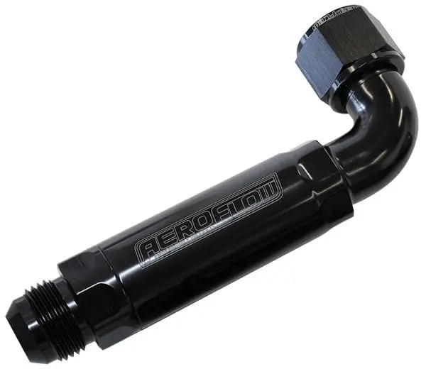 Radium Engineering Af64-4100Blk 90° Inline Scavenge Filter (-12An) 1