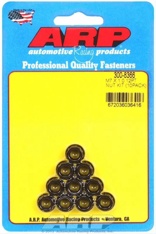 Arp 300-8366 12-Point High-Strength Nuts 1