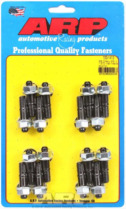 Arp 100-1413 Chromoly Header Stud Installation Kit 1