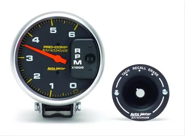 Autometer 6806 Pro-Comp Memory Tachometer – Digital Recall & Analog Display 1