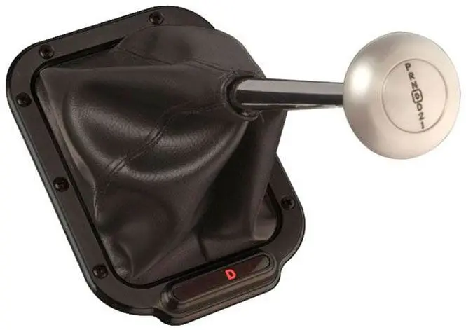 Black Rectangular Horizontal Indicator Boot Assembly 1
